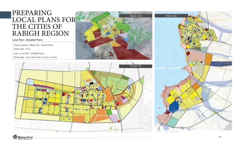 PREPARING  LOCAL PLANS FOR  THE CITIES OF  RABIGH REGION